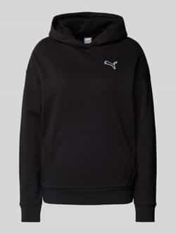 Puma Klassieke hoodie met logo Black Dames