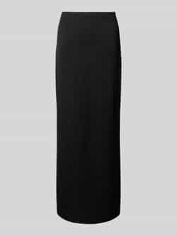 Pieces Smalle maxirok met viscose en loopsplit model 'NAYA'