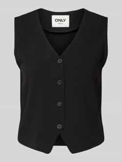 Only Regular fit stoffen gilet met viscose model 'THANA LIFE'