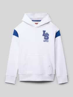 Levi s Kids Hoodie met labelprint