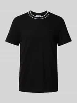 Lacoste T-shirt met labelstitching
