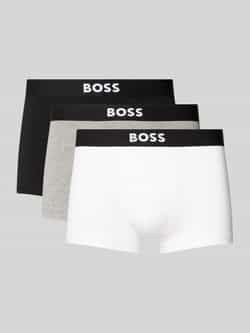 Boss Boxershort met elastische band met logo in een set van 3 stuks model 'ONE'