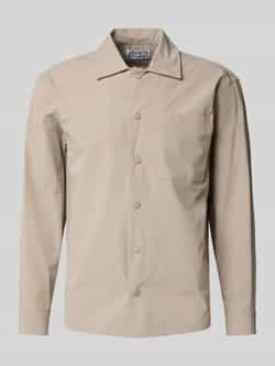 JAKE*S STUDIO MEN Regular fit overhemdjack met borstzak