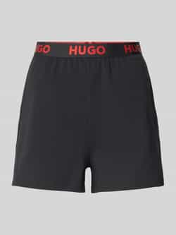 HUGO underwear Pyjamabroek SPORTY LOGO_SHORTS met elastische taille