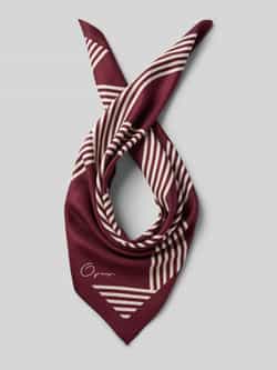 Opus Sjaal met labelprint model 'Adilly'