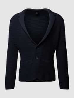 Armani Exchange Gebreid colbert met reverskraag