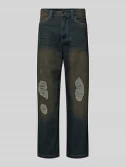 Karl Kani OG Distress Relaxed Baggy Spijkerbroeken in blauw formaten: 34