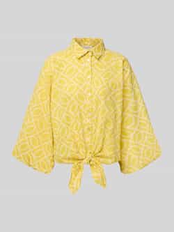 Christian Berg Woman Relaxed fit blouse met 3 4-mouwen