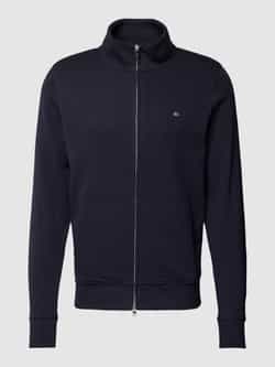 Christian Berg Men Sweatjack in gemêleerde look