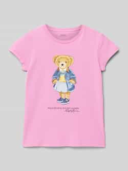 Polo Ralph Lauren Kids T-shirt met motief- en labelprint