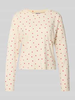 Jake*s Casual Pyjamabovendeel met ronde hals