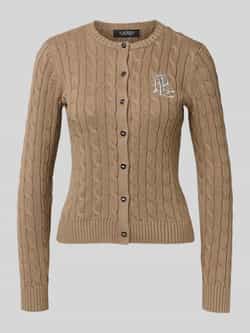 Lauren Ralph Lauren Gebreid jack met kabelpatroon model 'RALHAN'