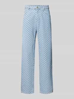 Hugo Blue Straight leg jeans in 5-pocketmodel model 'Getara'