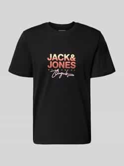 Jack & Jones Shirt met print JORCANGGU TEE SS CREW NECK FST