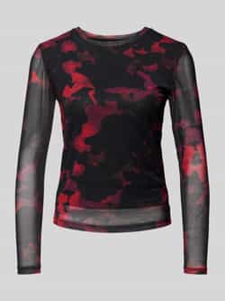 B.Young Shirt met lange mouwen en ronde hals model 'Paloma'
