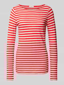 MARC O POLO Regular fit shirt met lange mouwen van slubjersey