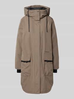 Didriksons Parka met capuchon en klepzakken model 'AIKO'
