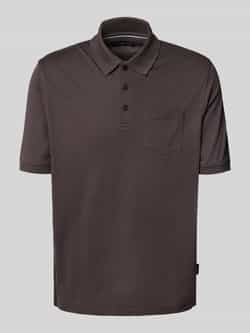 Bugatti Poloshirt met borstzak