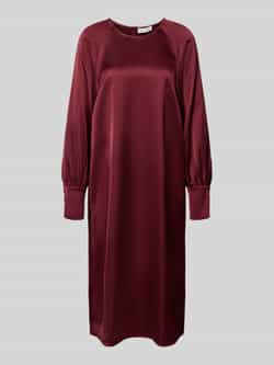 GUIDO MARIA KRETSCHMER WOMAN Knielange cocktailjurk met ronde hals model 'Aurea'