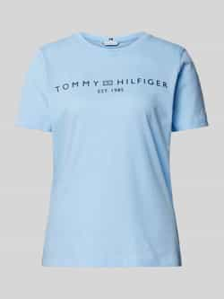 Tommy Hilfiger T-shirt REG CORP LOGO C-NK SS met een logo-opschrift