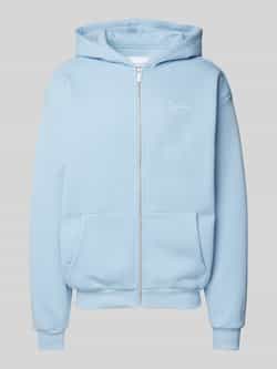 Karl Kani Small Signature Essential Oversized Zip Hoodie men Hoodies & Sweaters blauw Maat XL Kleding