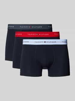 Tommy Hilfiger Underwear Boxershort 3P WB TRUNK met contrasterende logo-band (3 stuks)