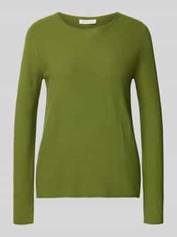Tom Tailor Regular fit gebreide pullover van een mix van katoen en viscose