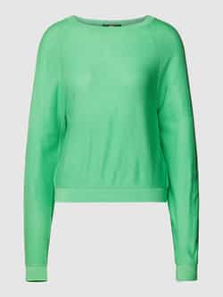 Q S by s.Oliver fijngebreide trui groen