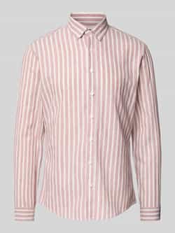 Lindbergh Slim fit vrijetijdsoverhemd met button-downkraag