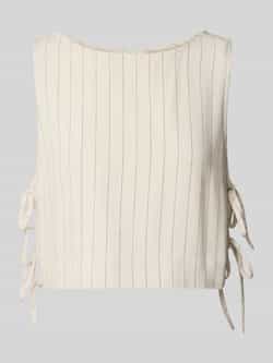 P&C* curated by Anna Schürrle Regular fit blousetop met vetersluiting opzij