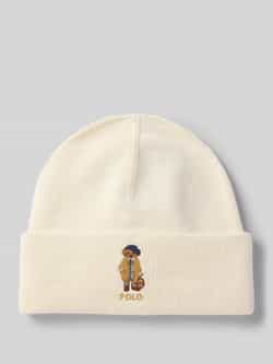 Polo Ralph Lauren Teens Beanie met label- en motiefstitching