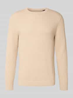Jack & Jones Premium Gebreide pullover met structuurmotief model 'BARKLEY'