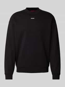 HUGO Oversized sweatshirt met labelprint model 'Dapocrew'