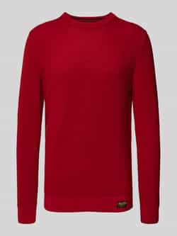 Superdry Gebreide pullover met ronde hals
