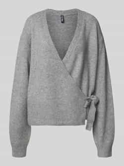 Pieces Regular fit gebreid jack met wol model 'MALOU'