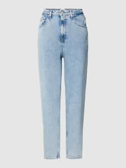 Tommy Jeans Ultra high tapered mom fit jeans met labelstitching