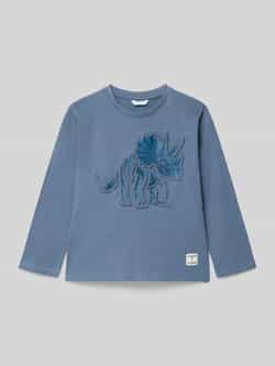 Mayoral Shirt met lange mouwen en labeldetail