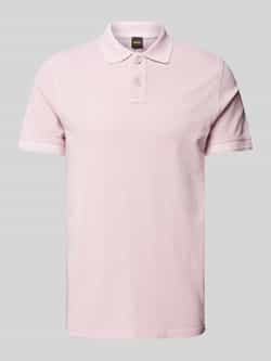 Boss Orange Regular fit poloshirt met labelprint model 'Prime'