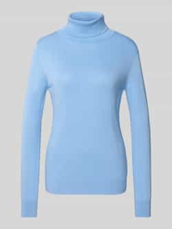 Tom Tailor Regular fit turtleneck van een mix van katoen en viscose