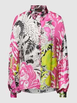 Miss goodlife Overhemdblouse met all-over motief