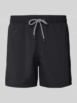 Fire + Ice Korte regular fit broek met labelpatch model 'NELSON'