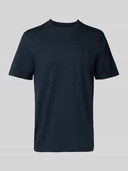 SCOTCH & SODA Heren Polo's & T-shirts Logo T-shirt Donkerblauw