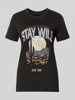 Only Regular fit T-shirt van puur katoen model 'LUCY'