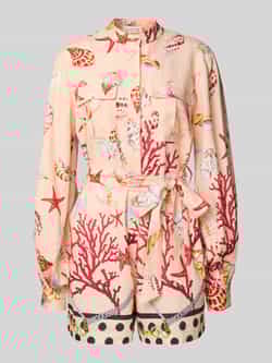 GUIDO MARIA KRETSCHMER WOMAN Playsuit van een mix van linnen en viscose model 'ELLINOR'
