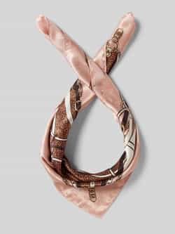 Liu Jo White Sjaal met labelopschrift model 'Foulard Spotted Metalware'