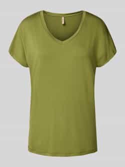 Soyaconcept T-shirt met V-hals model 'Marica'