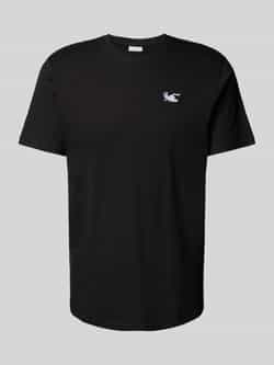Dedicated T-shirt met stitching en ronde hals