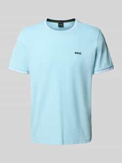 BOSS Green Regular fit T-shirt van katoenmix model 'TAUL'