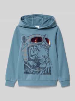 S.Oliver RED LABEL Regular fit hoodie van katoenmix