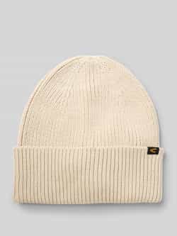 Camel active Beanie met labeldetail
